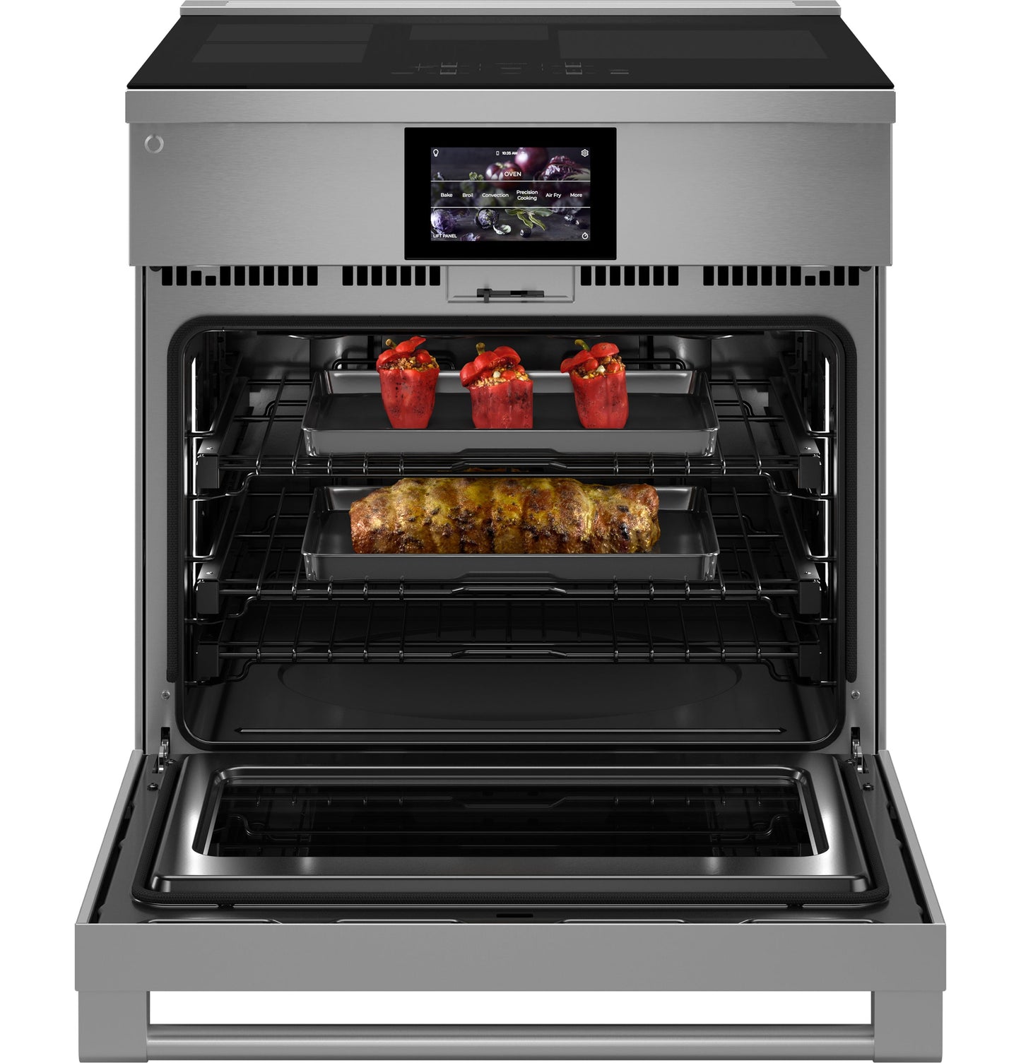 Monogram 30" Induction Professional Range with 4 elements