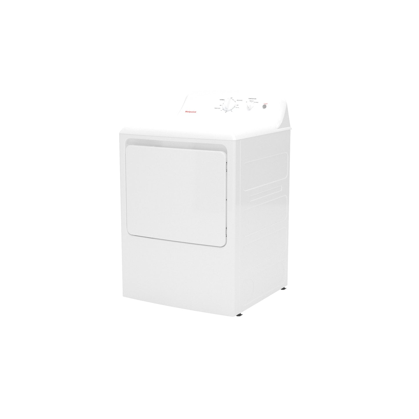 Hotpoint® 6.2 cu. ft. Capacity Electric Dryer with Up To 120 ft. Venting and Shallow Depth