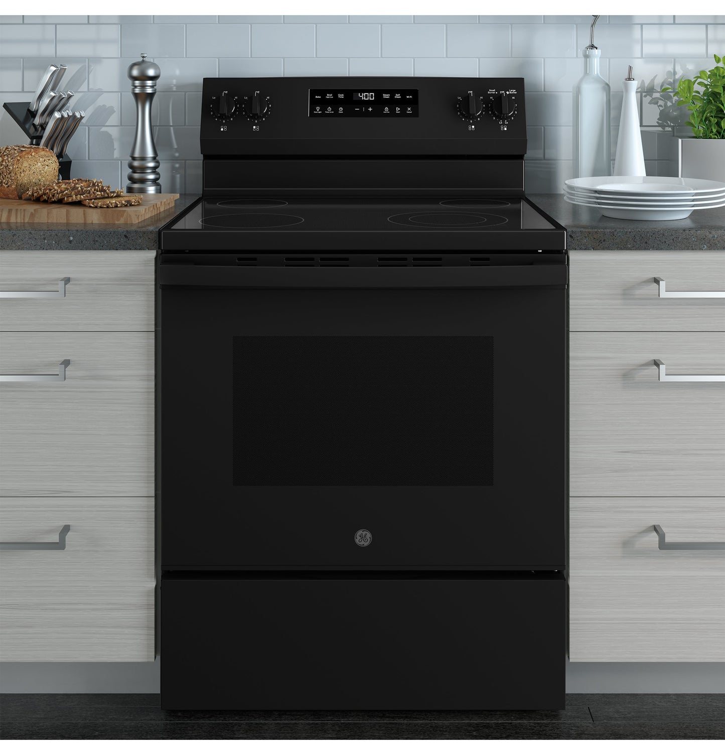 GE® 30" Free-Standing Electric Range