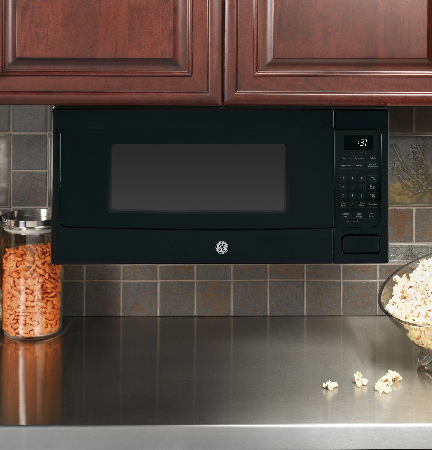 GE Profile™ 1.1 Cu. Ft. Countertop Microwave Oven
