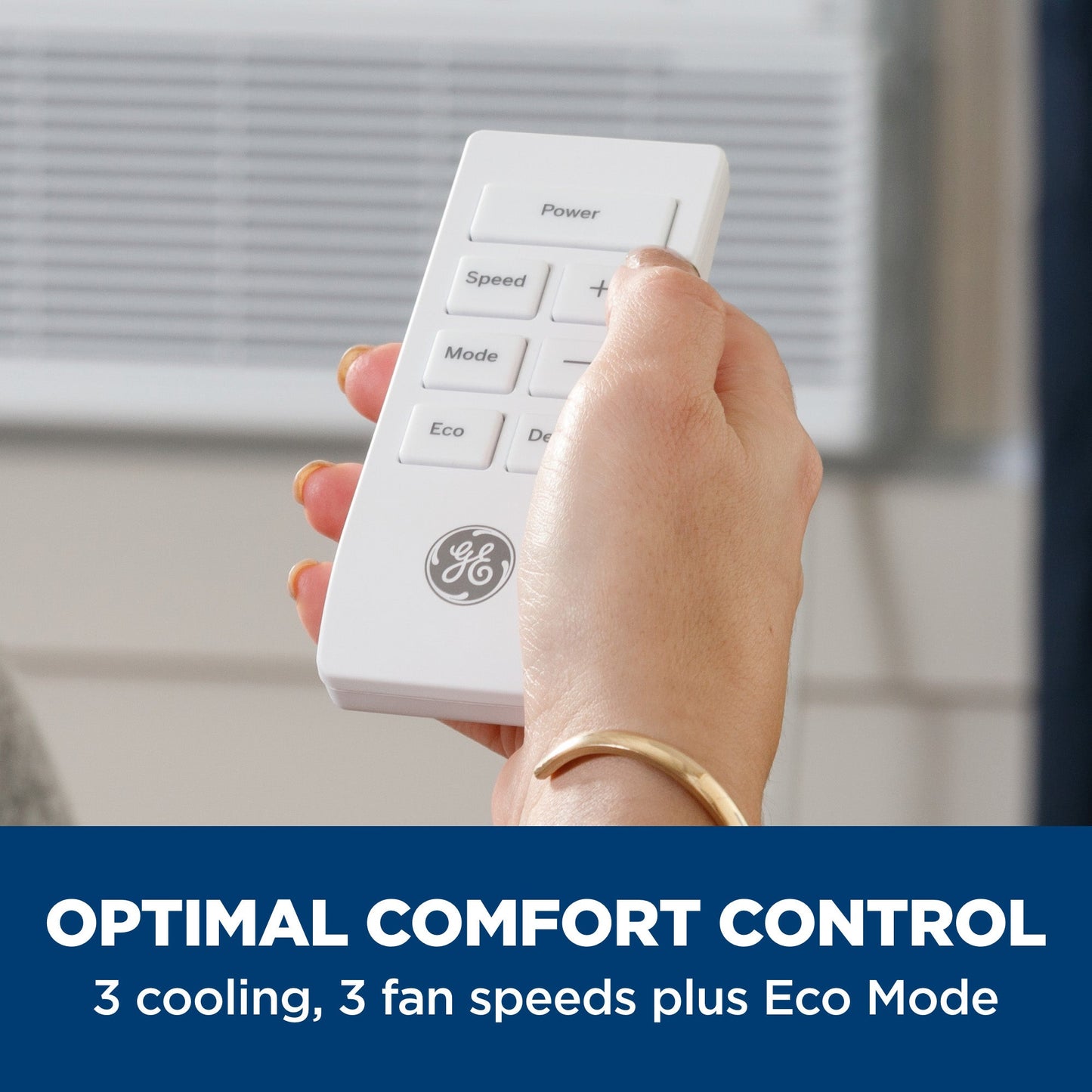 GE® 12,000 BTU Smart Electronic Window Air Conditioner for Large Rooms up to 550 sq. ft.