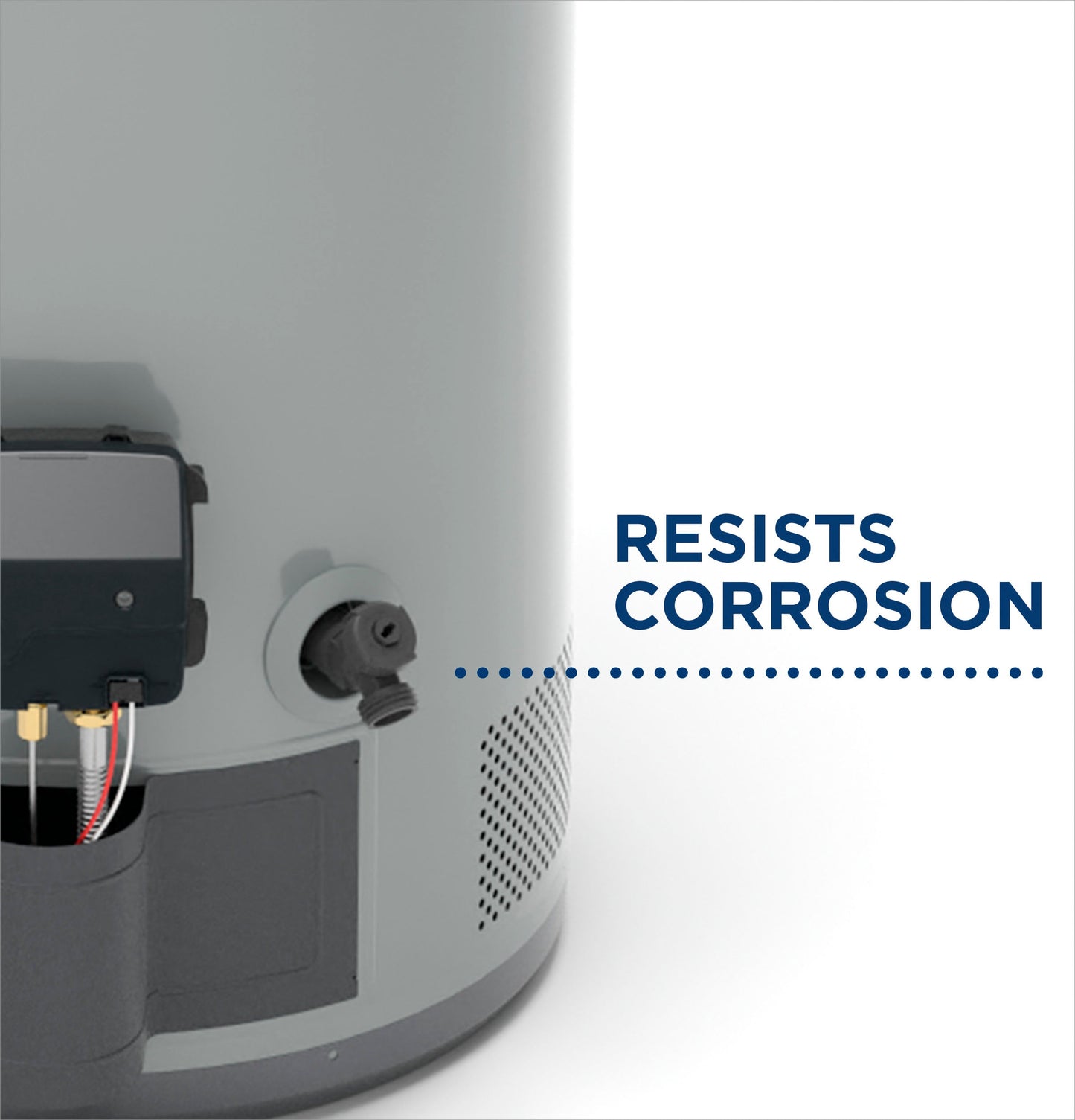 GE RealMAX Choice 40-Gallon Tall Natural Gas Atmospheric Water Heater