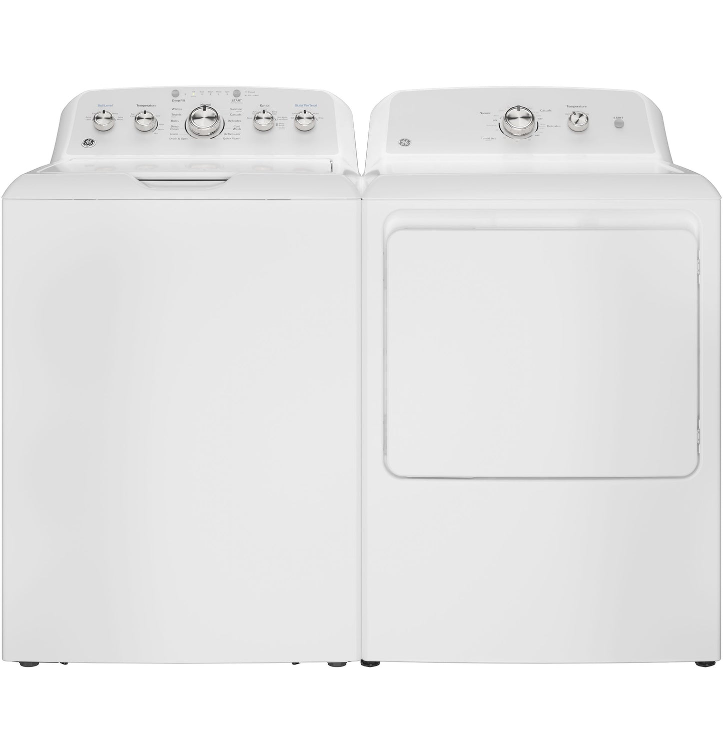 GE® 6.2 cu. ft. Capacity Gas Dryer with Up To 120 ft. Venting and Shallow Depth