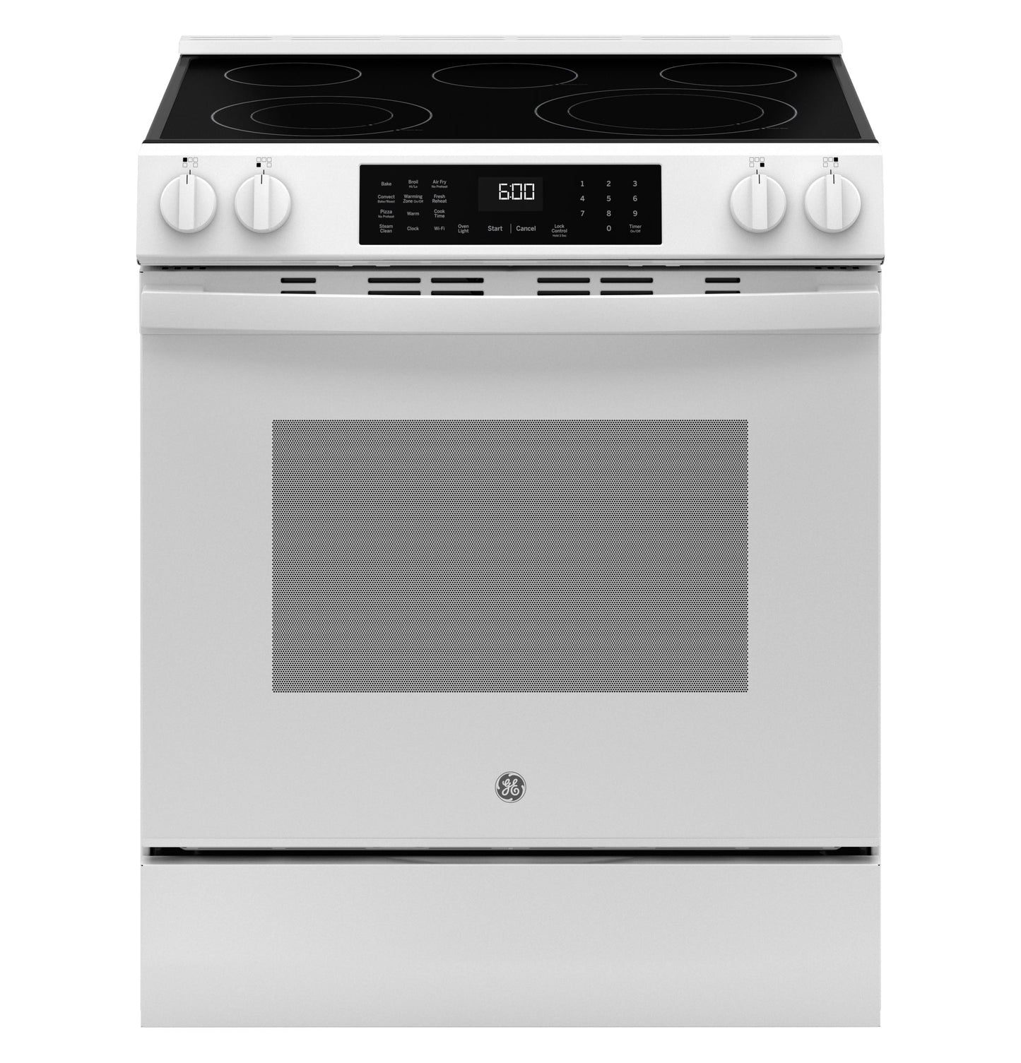 GE® 30" Slide-In Electric Convection Range with No Preheat Air Fry and EasyWash™ Oven Tray