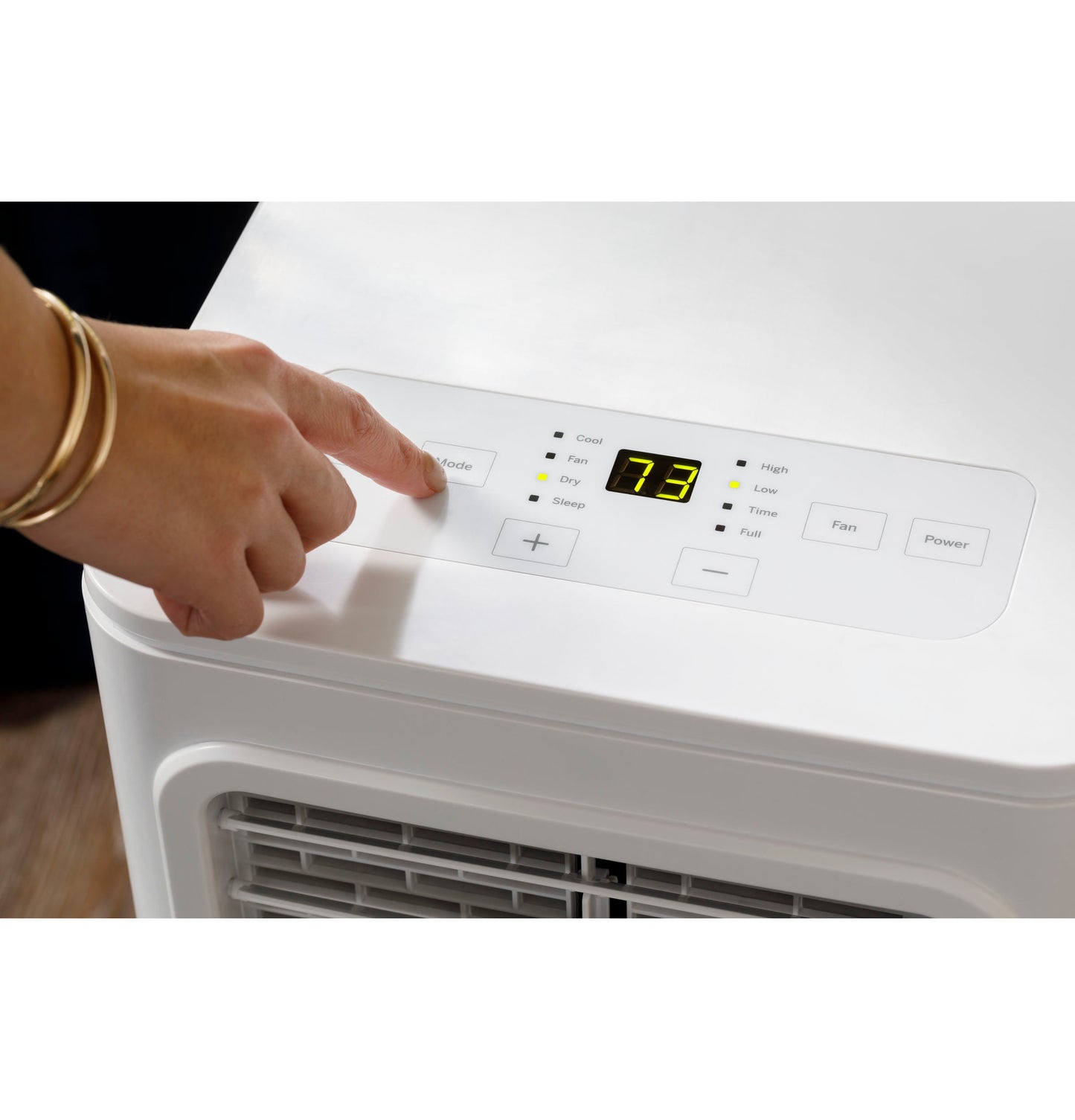 GE® 9,000 BTU Portable Air Conditioner for Small Rooms up to 250 sq ft. (6,250 BTU SACC)