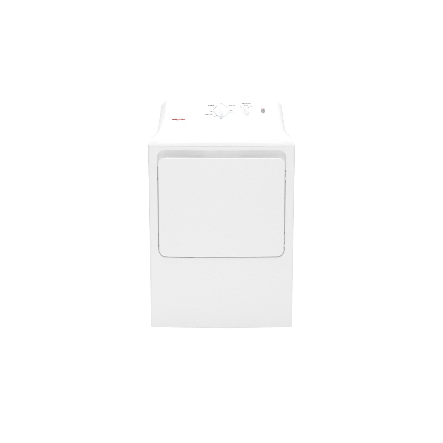 Hotpoint® 6.2 cu. ft. Capacity Electric Dryer with Up To 120 ft. Venting and Shallow Depth