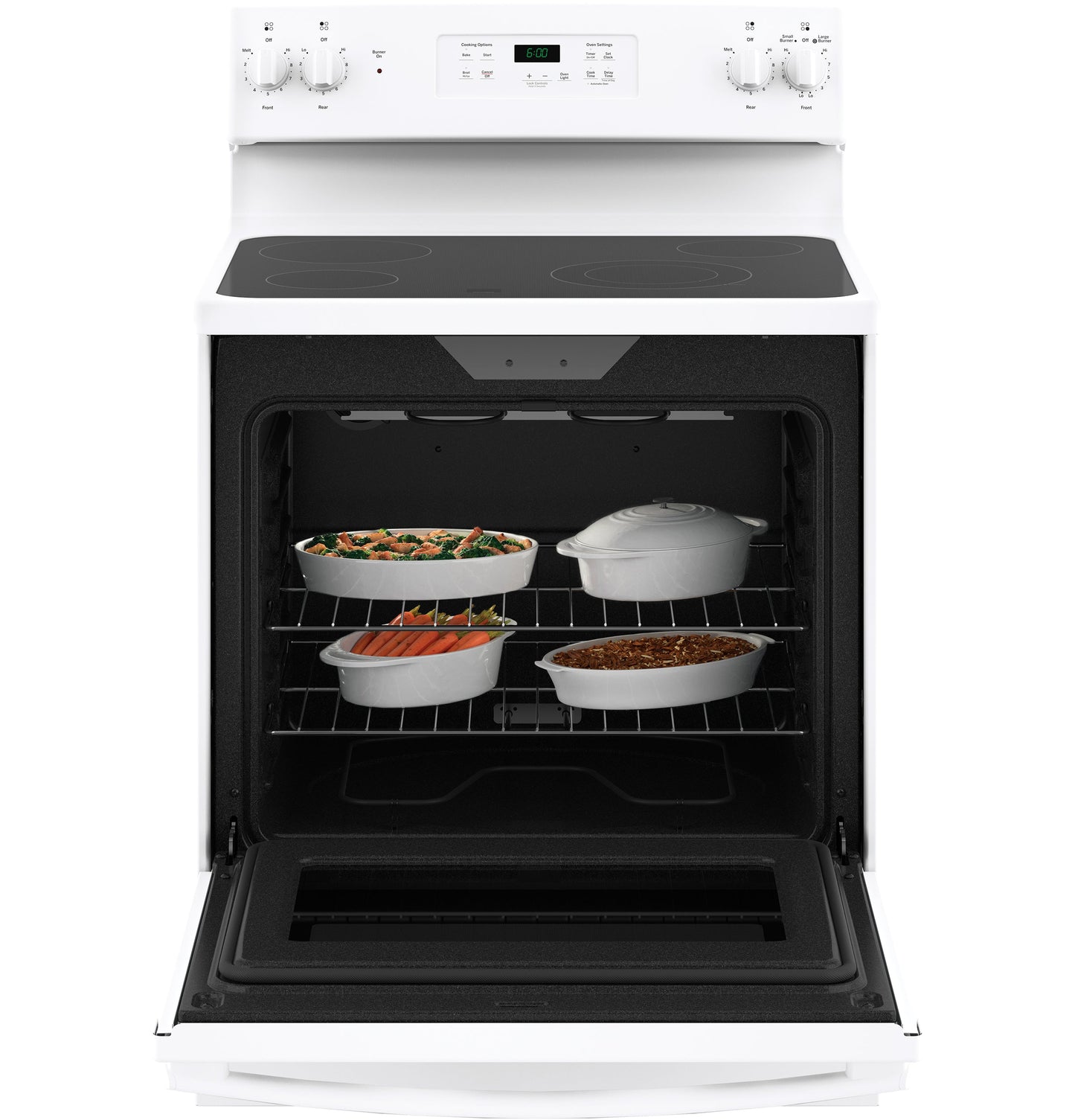 GE® 30" Free-Standing Electric Range