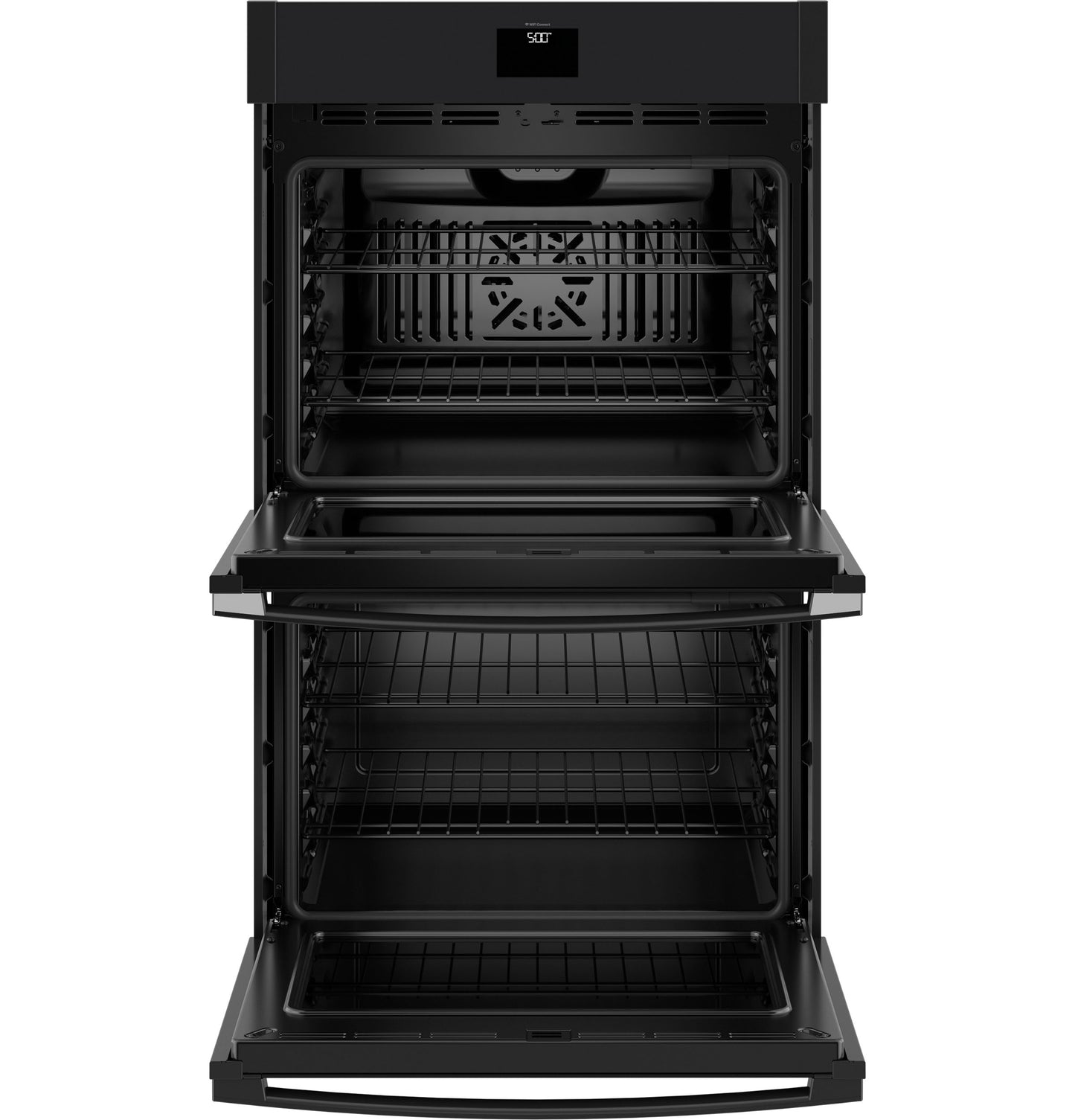 GE® 30" Smart Built-In Self-Clean Convection Double Wall Oven with No Preheat Air Fry