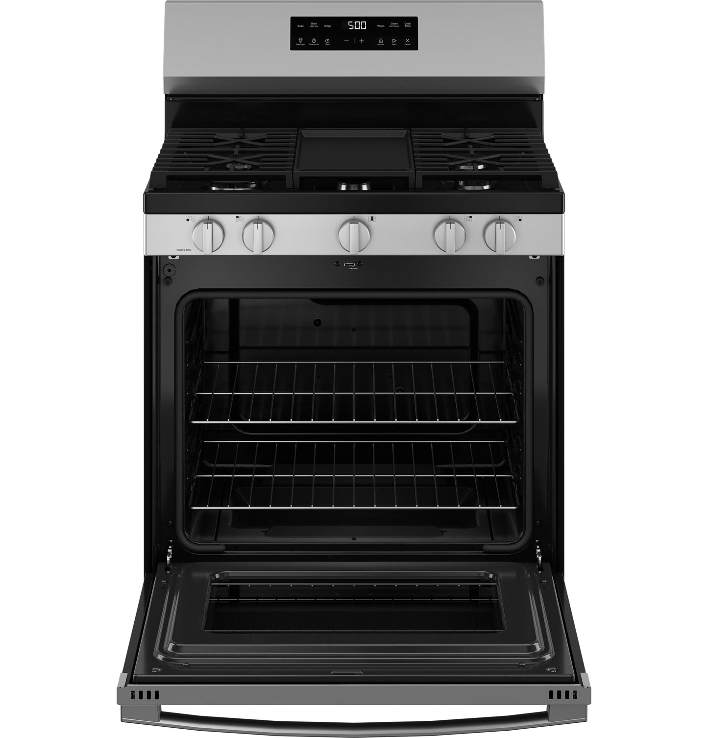 GE® 30" Free-Standing Gas Range with Crisp Mode