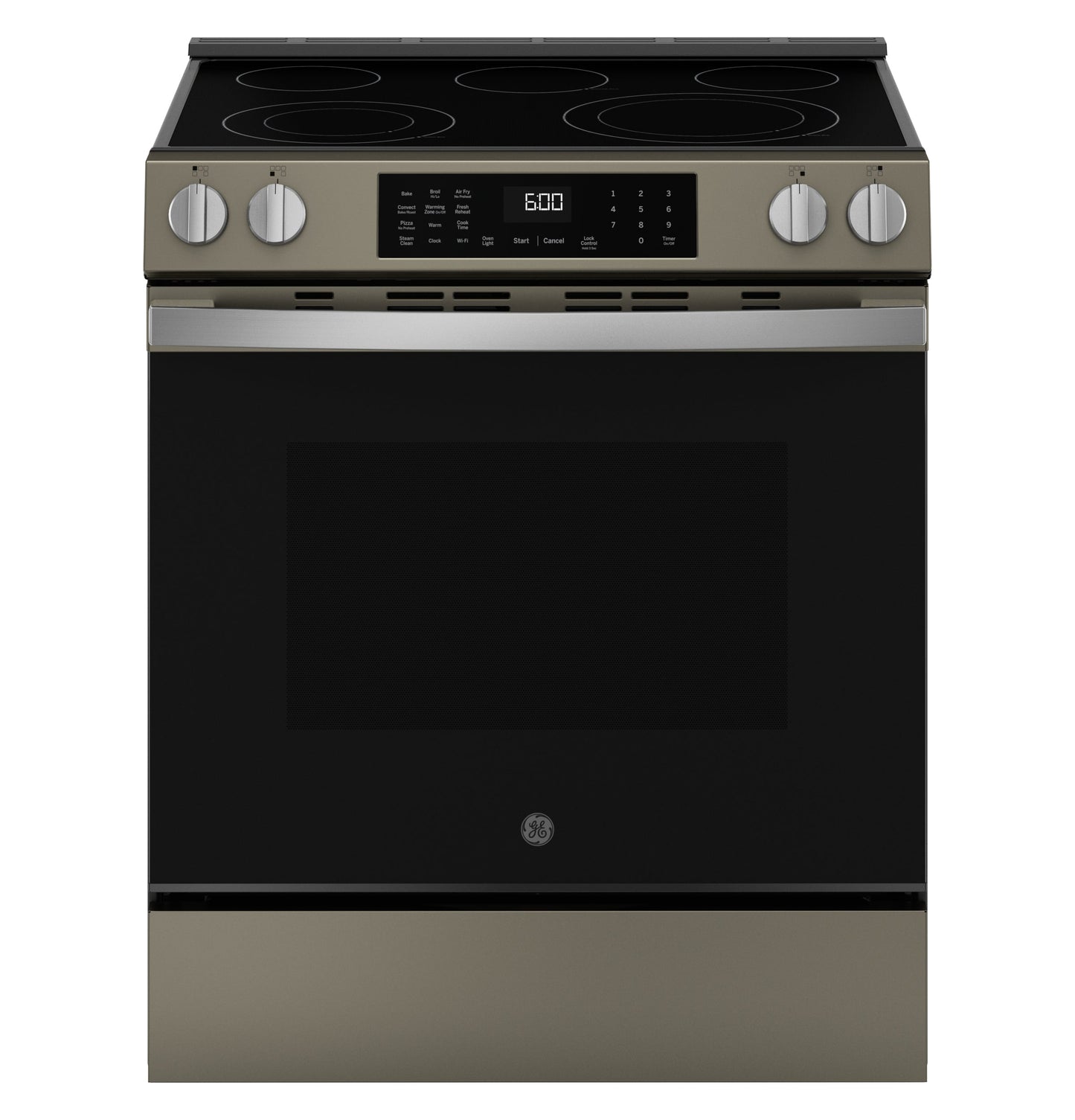 GE® 30" Slide-In Electric Convection Range with No Preheat Air Fry and EasyWash™ Oven Tray