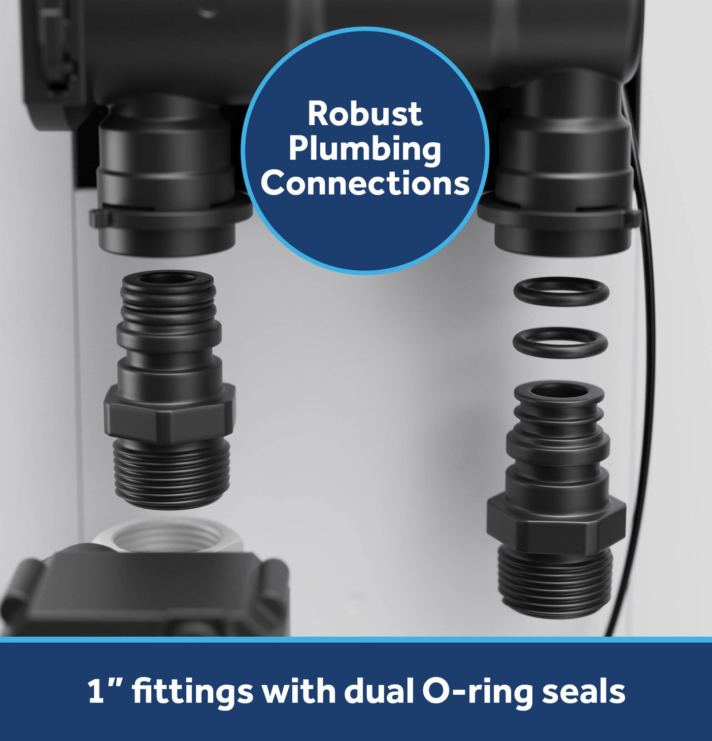 GE Smart Valve Water Softener 35,000 Grain Capacity