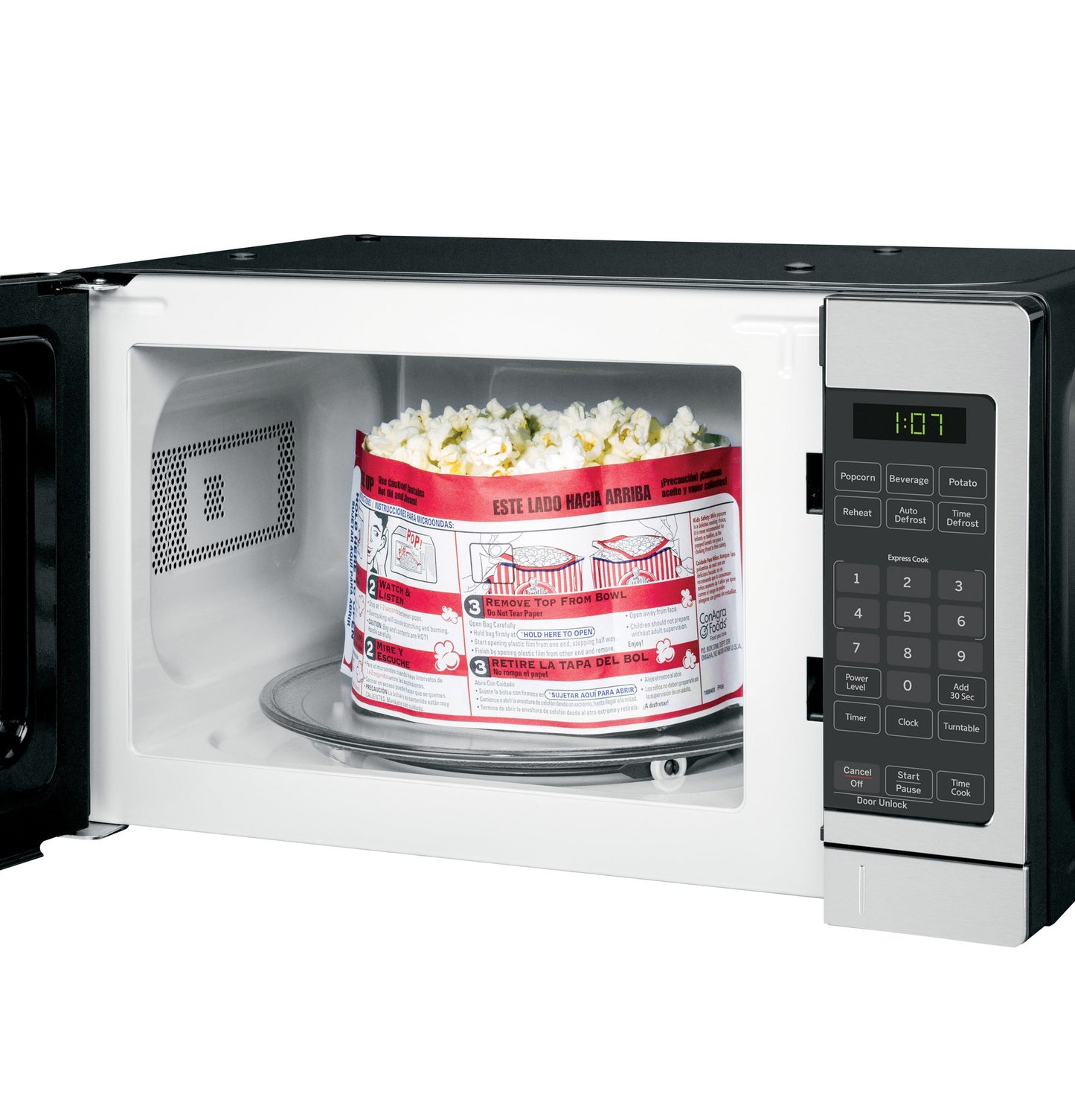 GE® 0.7 Cu. Ft. Spacemaker® Countertop Microwave Oven