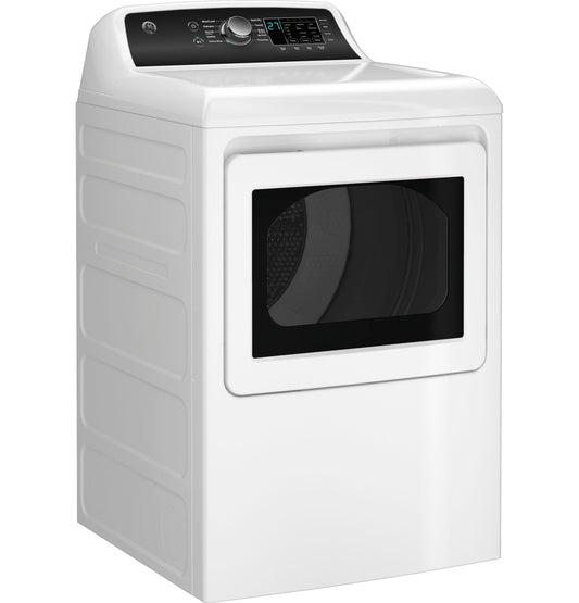 GE® 7.4 cu. ft. Capacity with Sensor Dry Gas Dryer