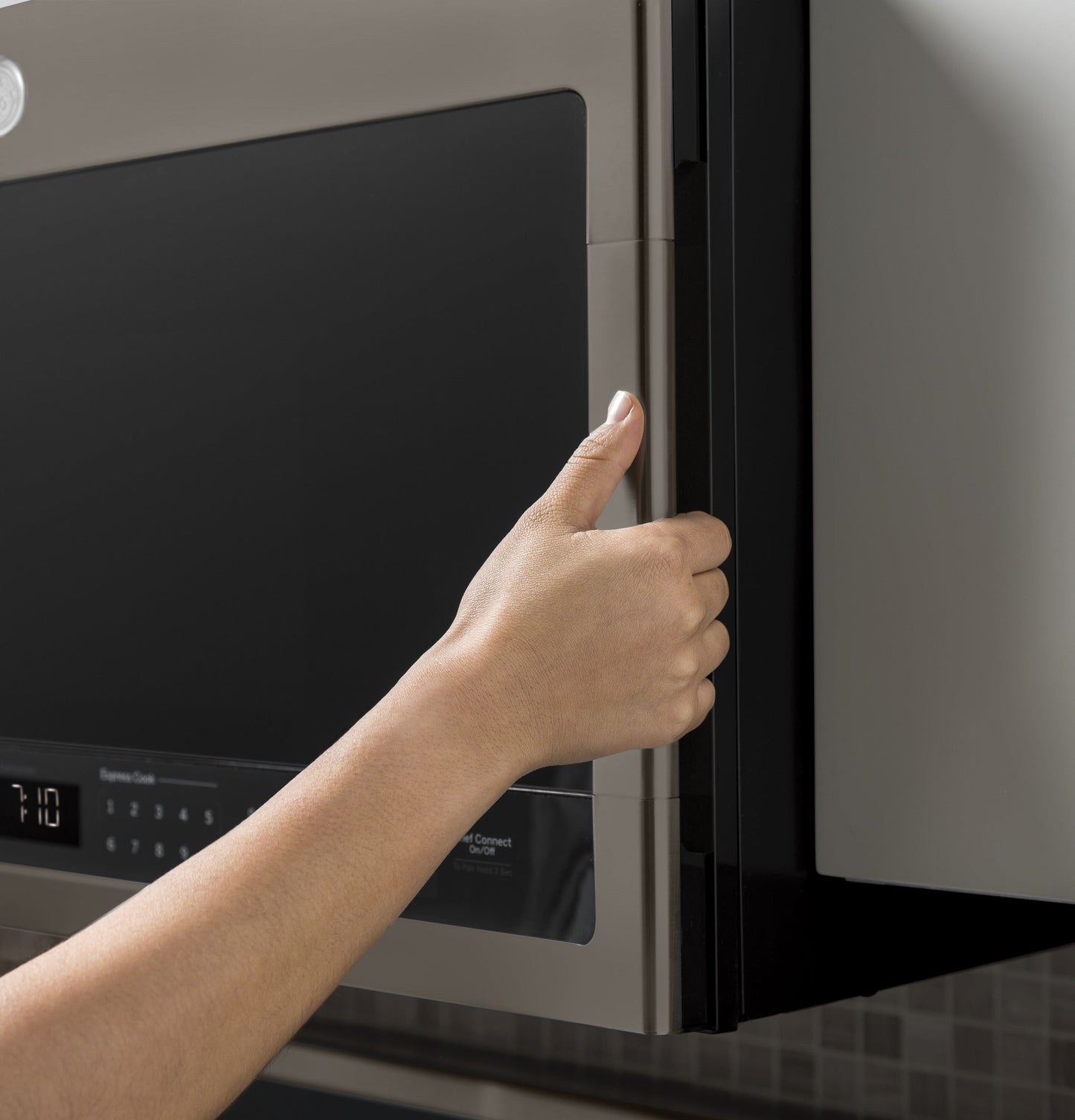 GE Profile™ 2.1 Cu. Ft. Over-the-Range Sensor Microwave Oven
