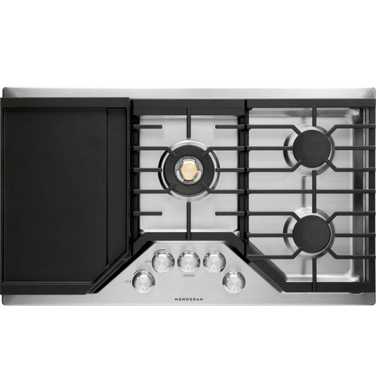 Monogram 36" Deep-Recessed Gas Cooktop (Natural Gas)