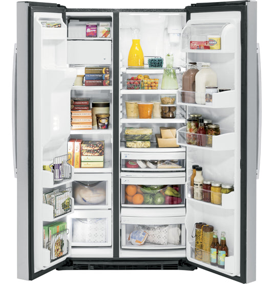 GE Profile™ Series 21.9 Cu. Ft. Counter-Depth Side-By-Side Refrigerator
