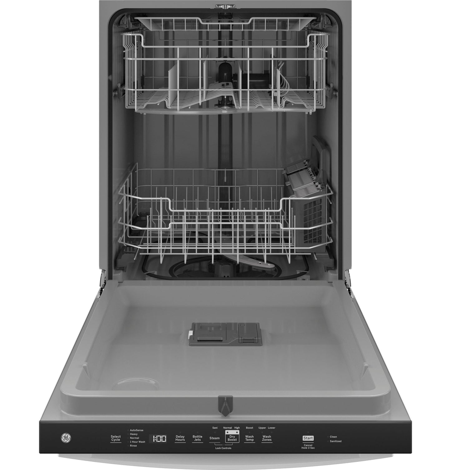 GE® Top Control with Plastic Interior Dishwasher with Sanitize Cycle & Dry Boost