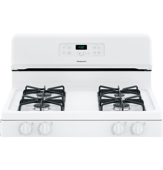 Hotpoint® 30" Free-Standing Standard Clean Gas Range