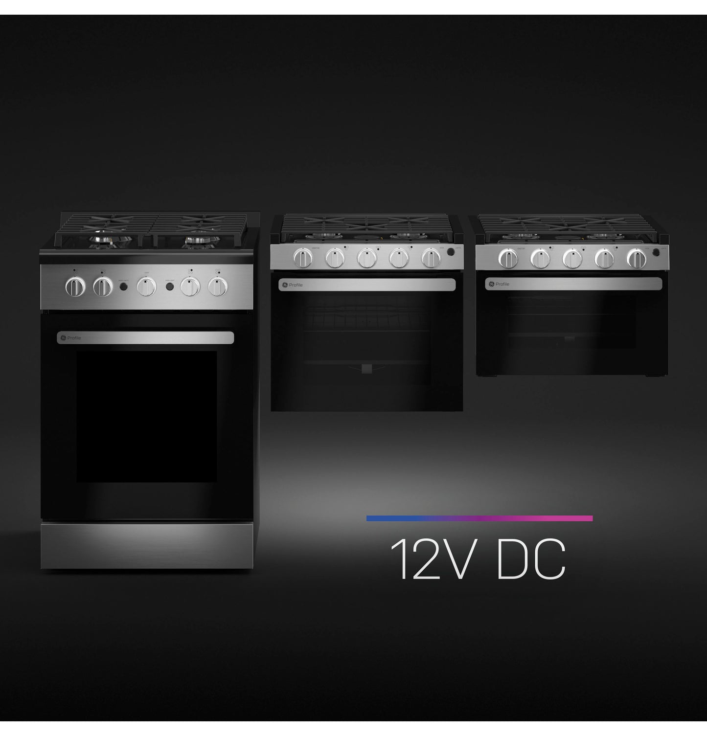 GE Profile™ 24" Free-Standing RV Gas Range