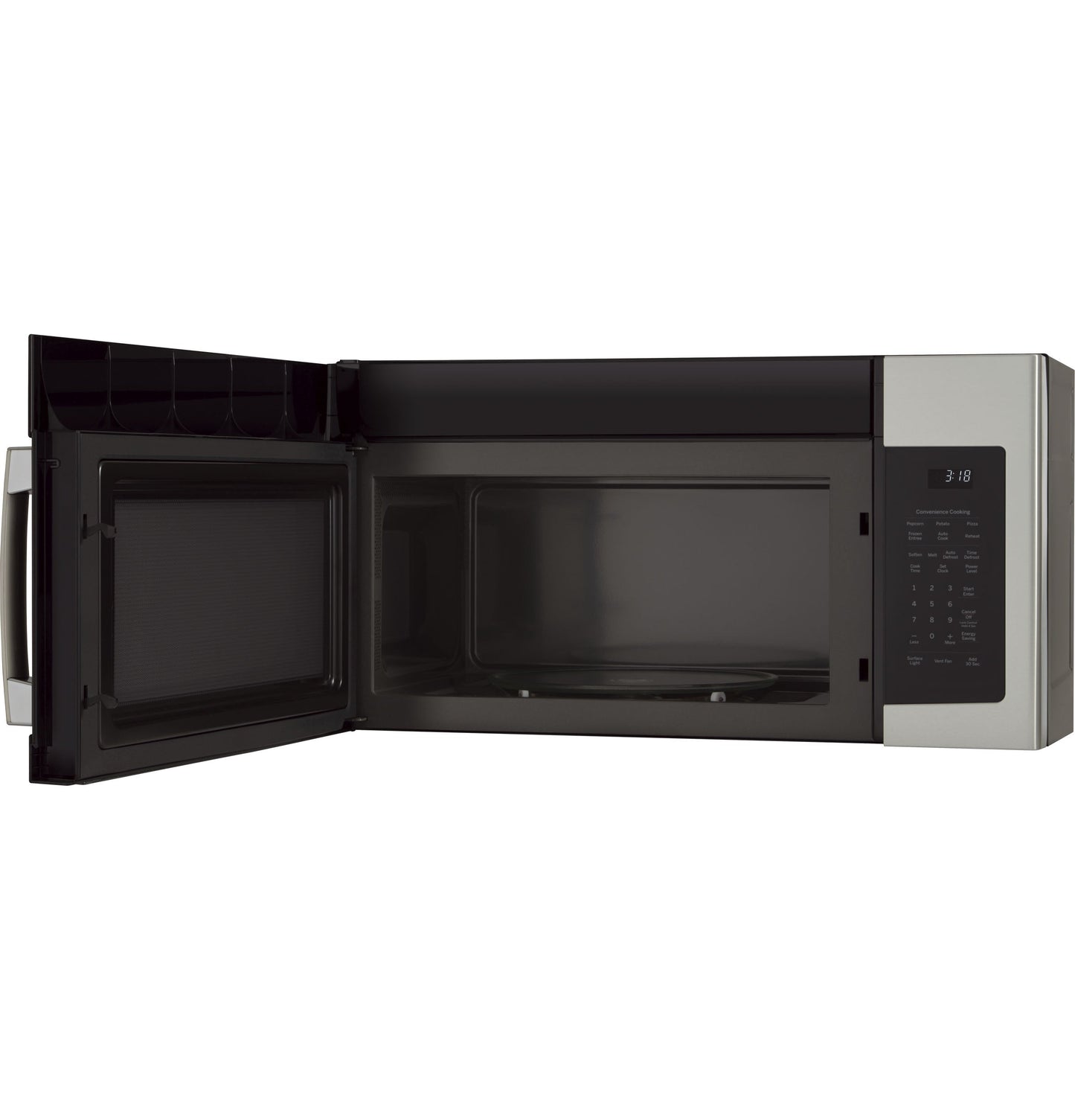 GE® 1.8 Cu. Ft. Over-the-Range Microwave Oven with Recirculating Venting