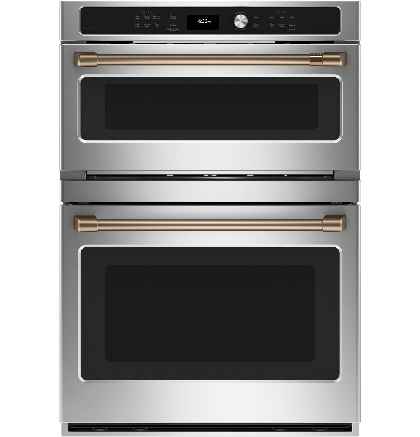 Café™ 2 - 30” Double Wall Oven Handles - Brushed Bronze