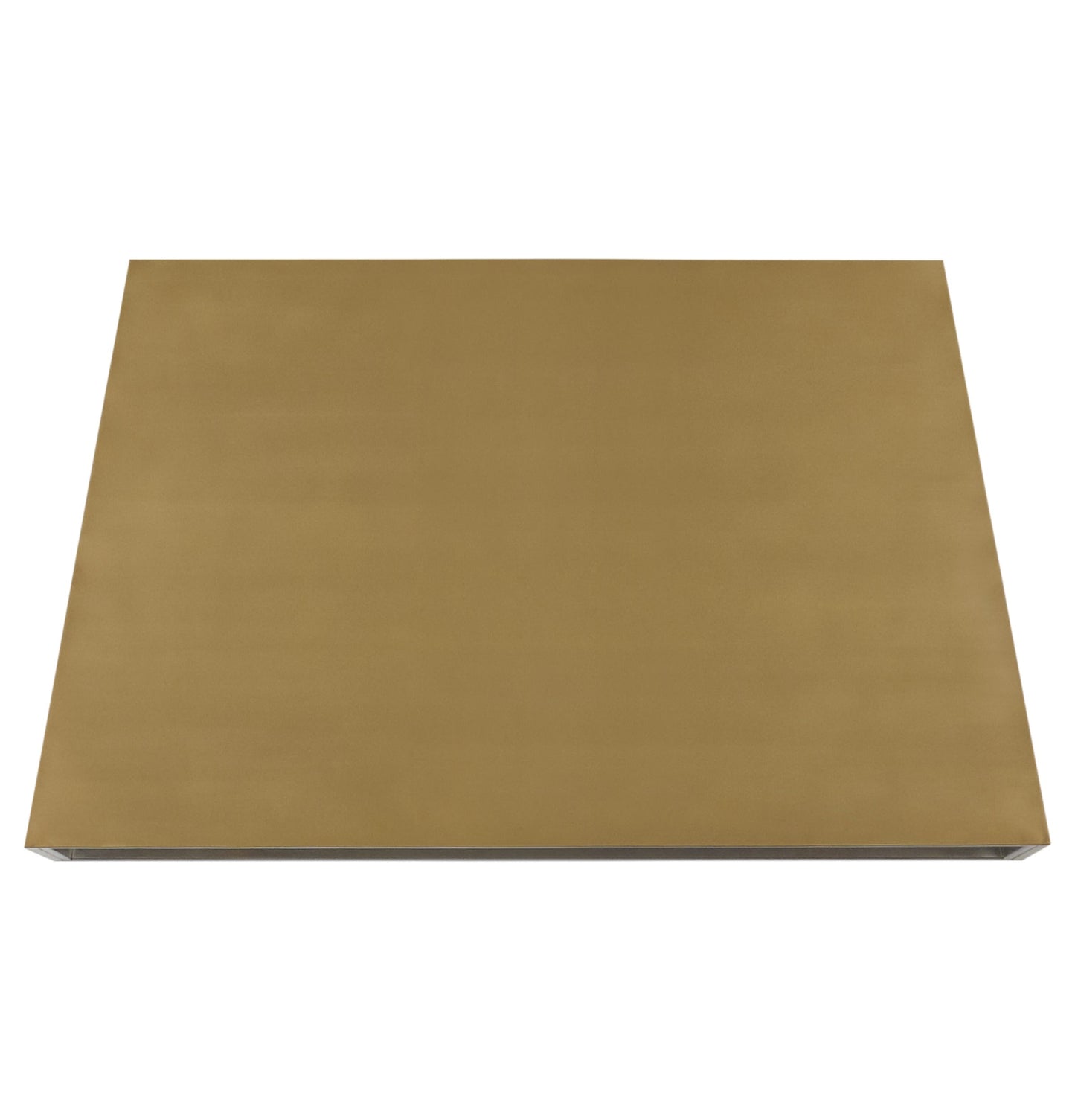 Monogram 48" Custom Brass Hood