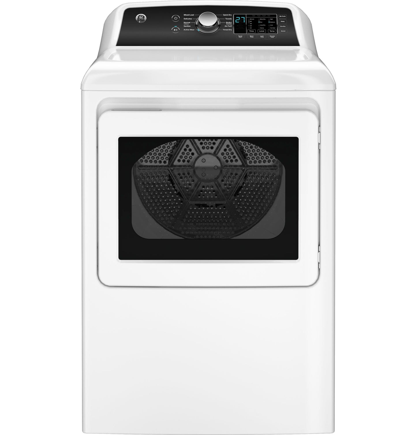 GE® 7.4 cu. ft. Capacity with Sensor Dry Gas Dryer