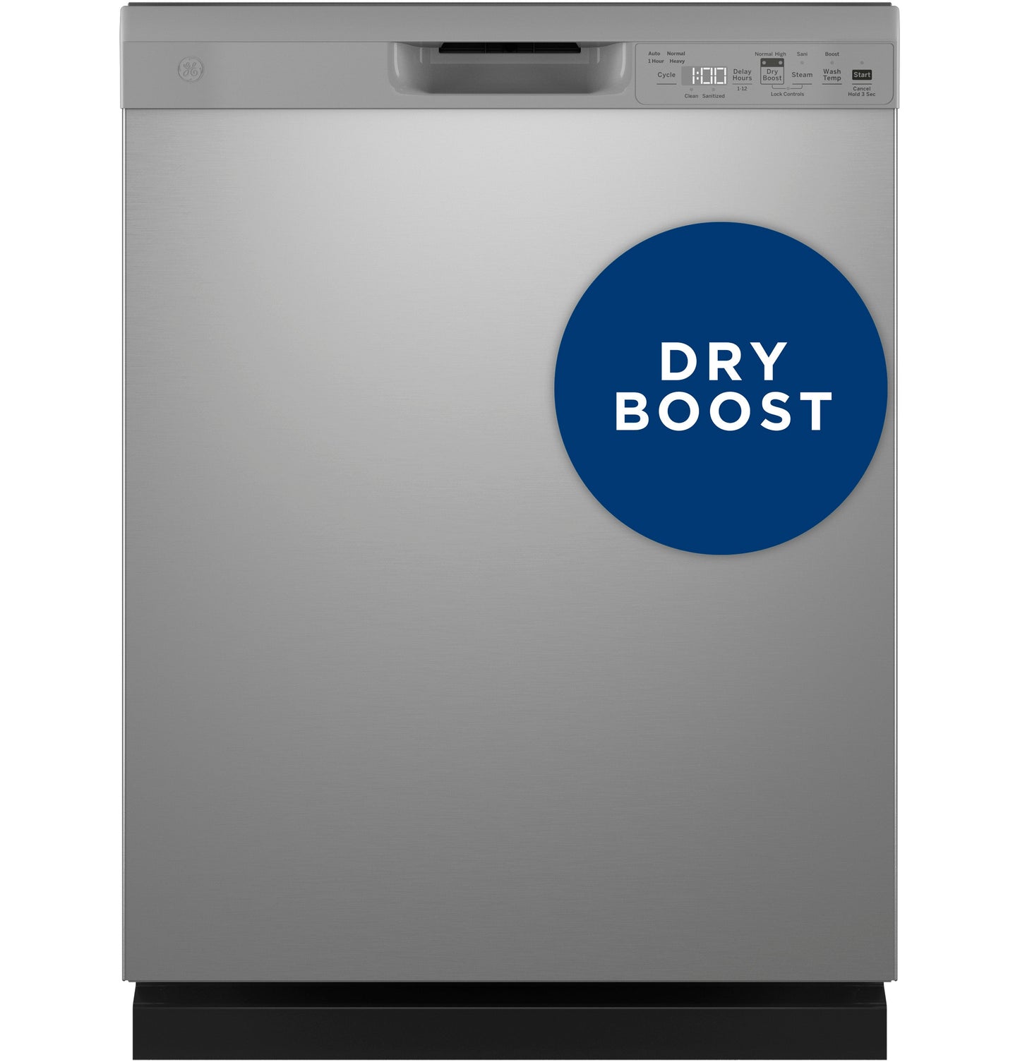 GE® Front Control with Plastic Interior Dishwasher with Sanitize Cycle & Dry Boost