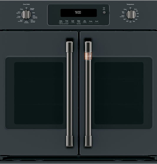 Café™ 2 French-Door Handles - Brushed Black