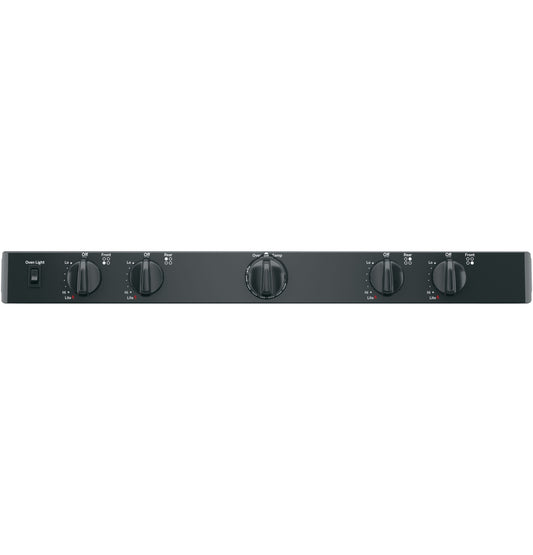 GE® 30" Free-Standing Front Control Gas Range