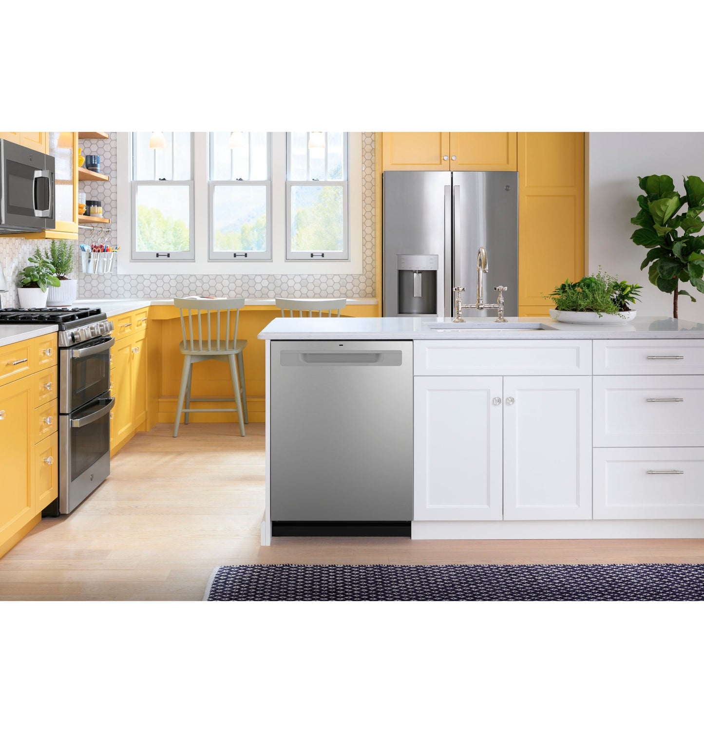 GE® Top Control with Plastic Interior Dishwasher with Sanitize Cycle & Dry Boost