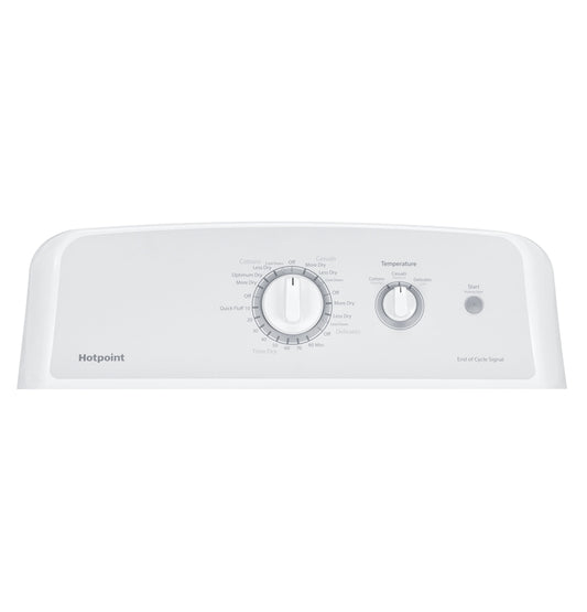 Hotpoint® 6.2 cu. ft. Capacity aluminized alloy Gas Dryer