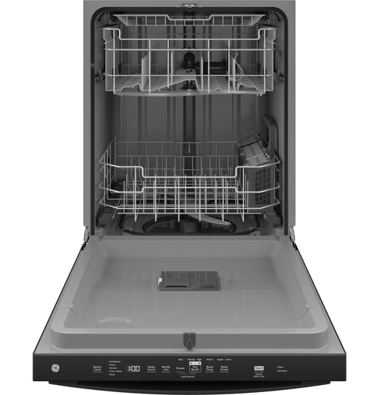 GE® Top Control with Plastic Interior Dishwasher with Sanitize Cycle & Dry Boost
