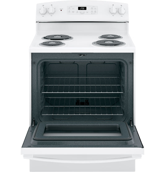 GE® 30" Free-Standing Self-Clean Electric Range