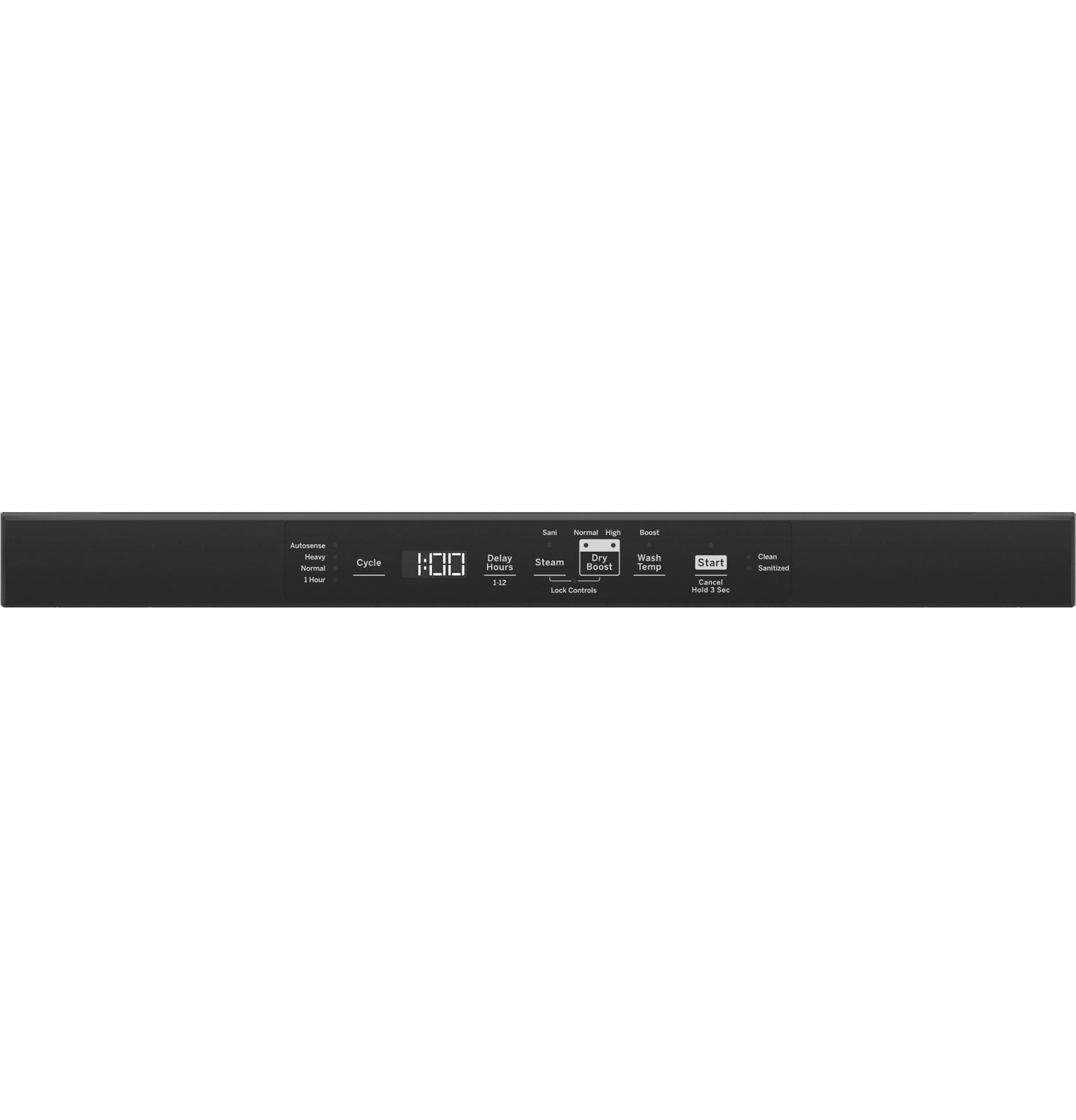 GE® Top Control with Plastic Interior Dishwasher with Sanitize Cycle & Dry Boost
