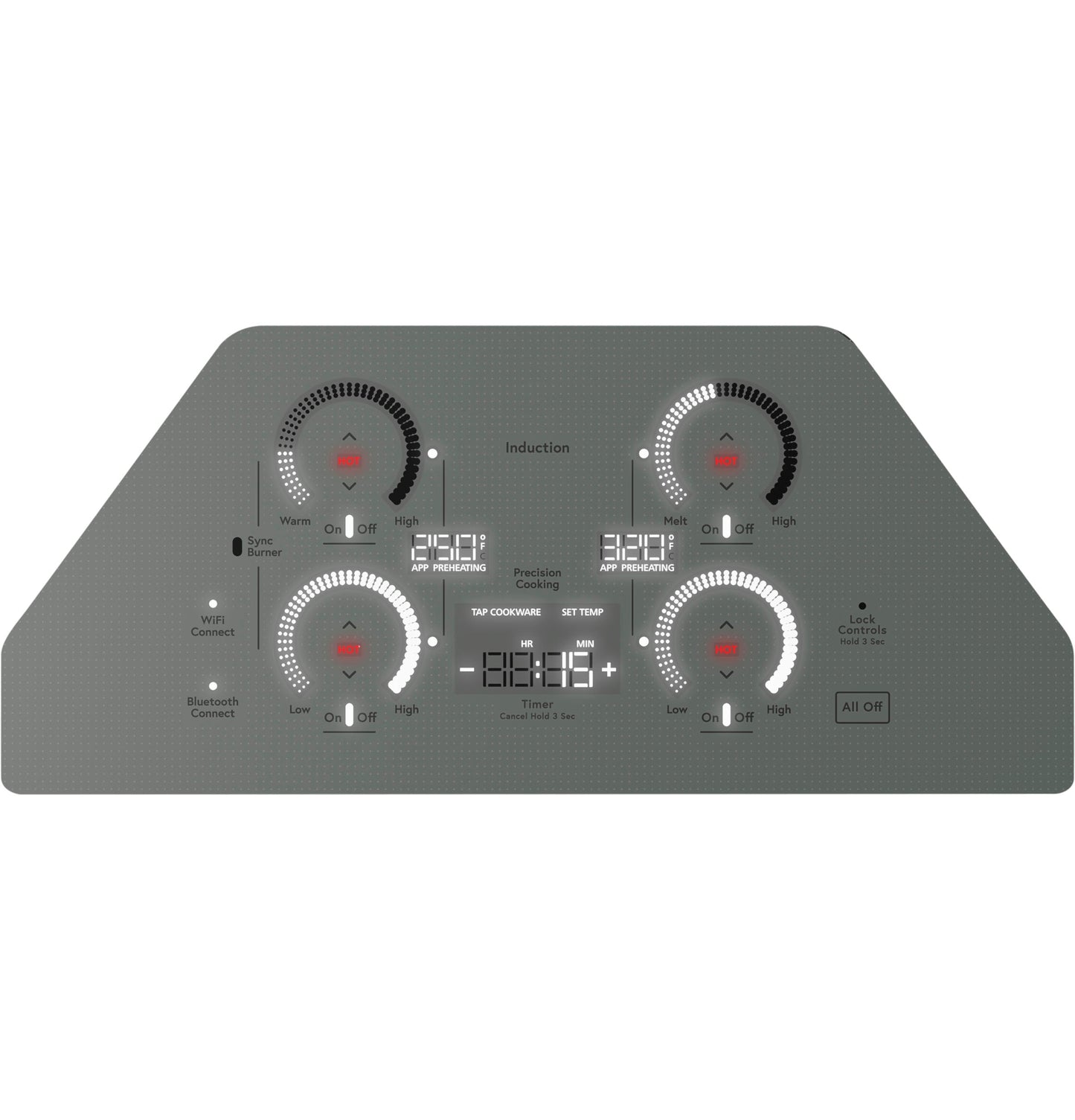 Café™ Series 30" Built-In Touch Control Induction Cooktop