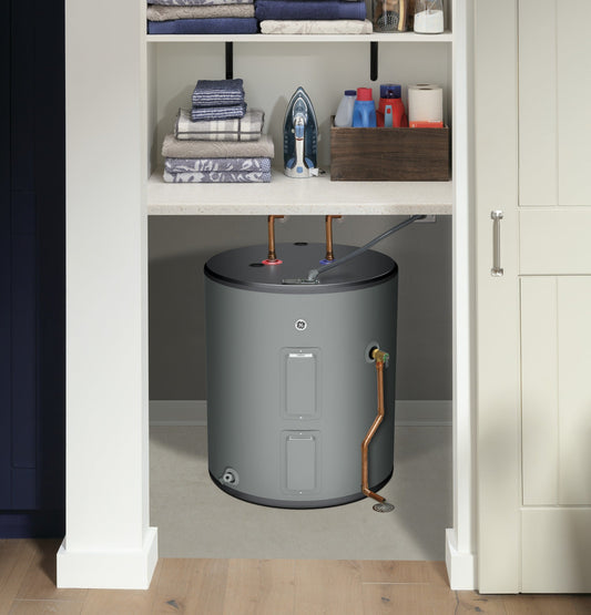 GE® 36 Gallon Top Port Lowboy Electric Water Heater