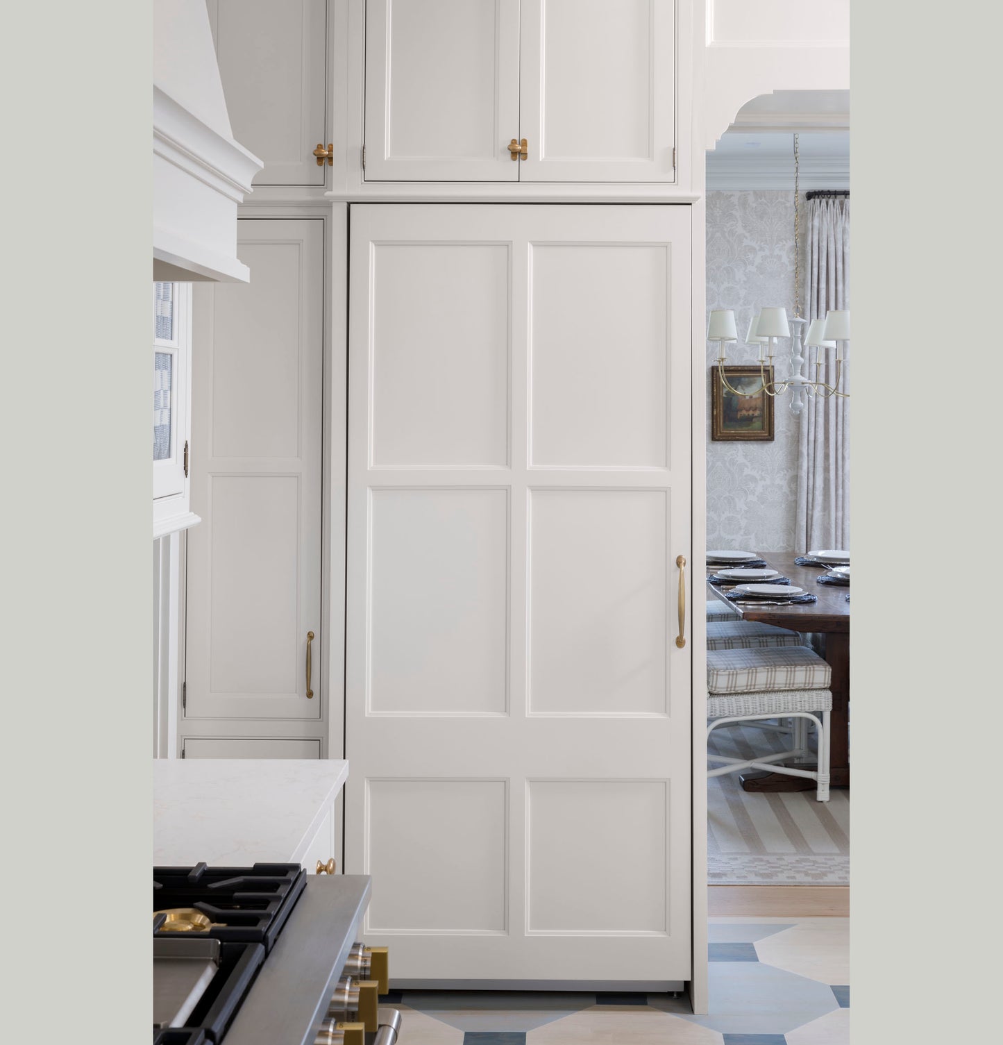 Monogram 36" Integrated, Panel-Ready Column Freezer