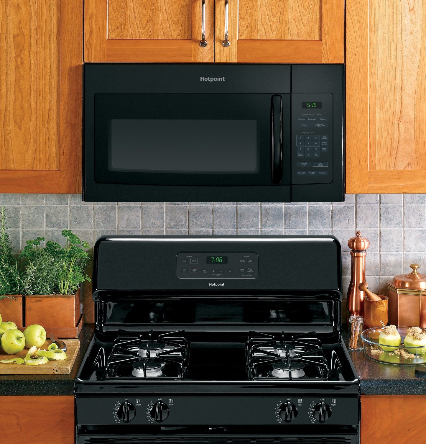 Hotpoint® 1.6 Cu. Ft. Over-the-Range Microwave Oven
