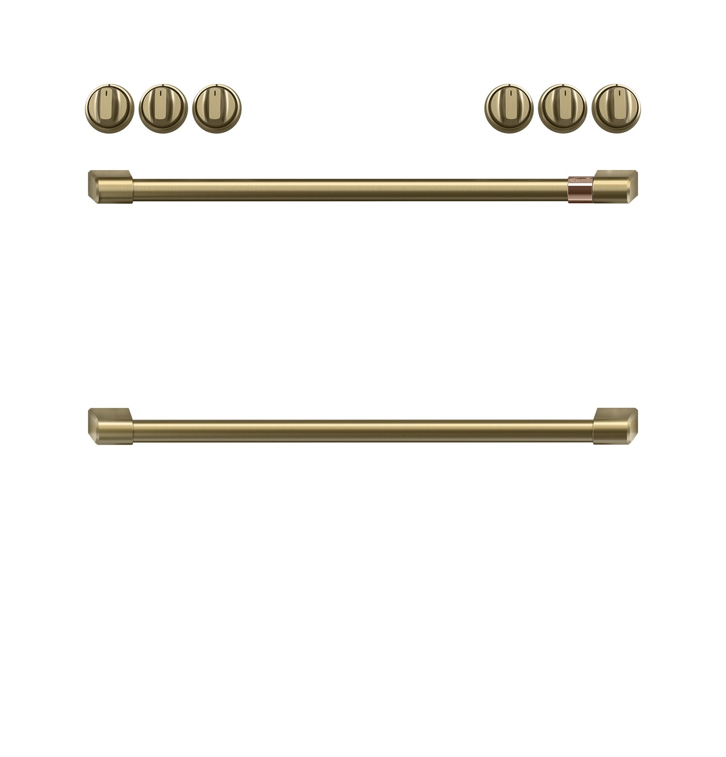 Café™ Handle Kit - Range Brushed Brass