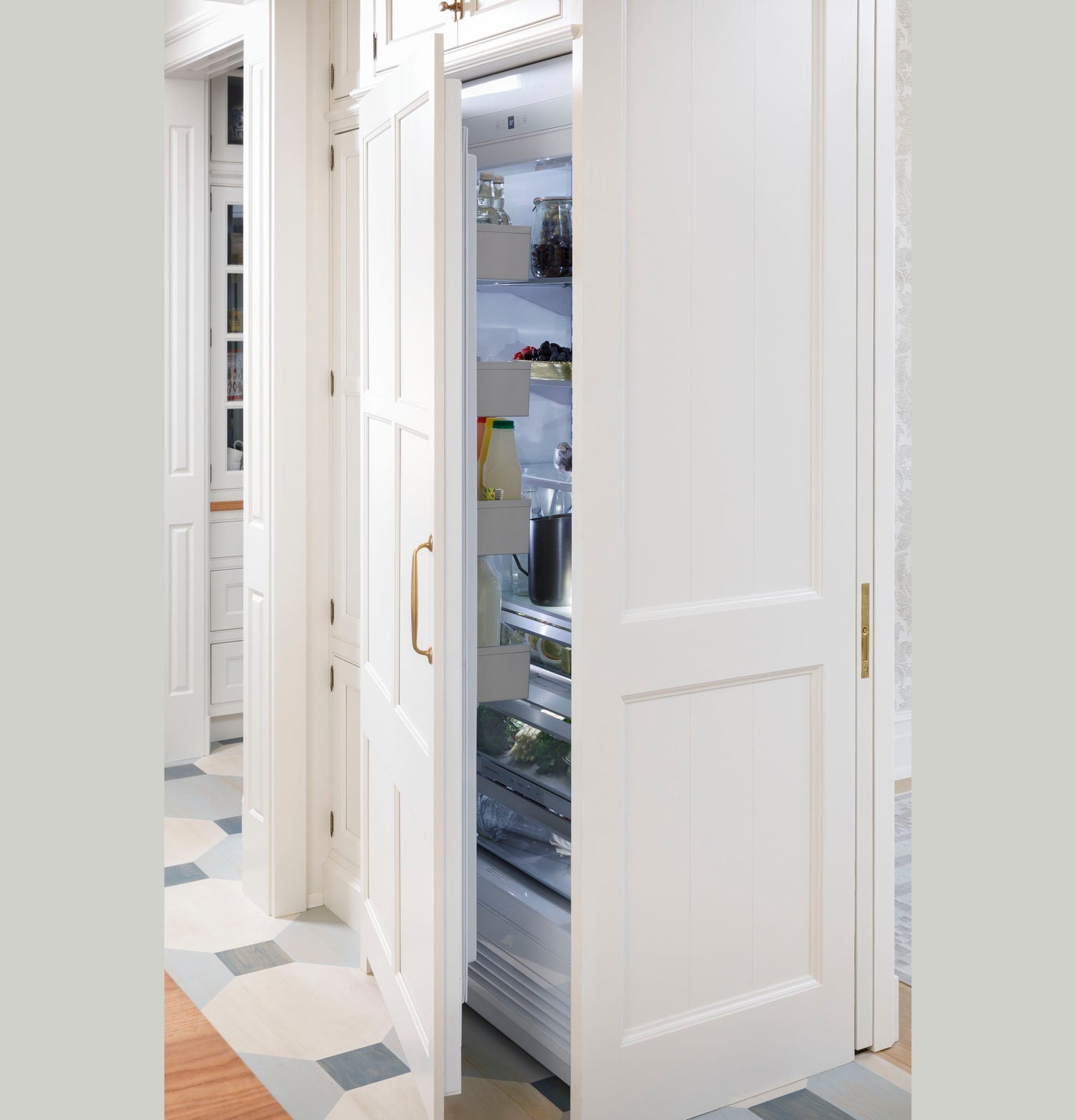 Monogram 36" Integrated, Panel-Ready Column Refrigerator