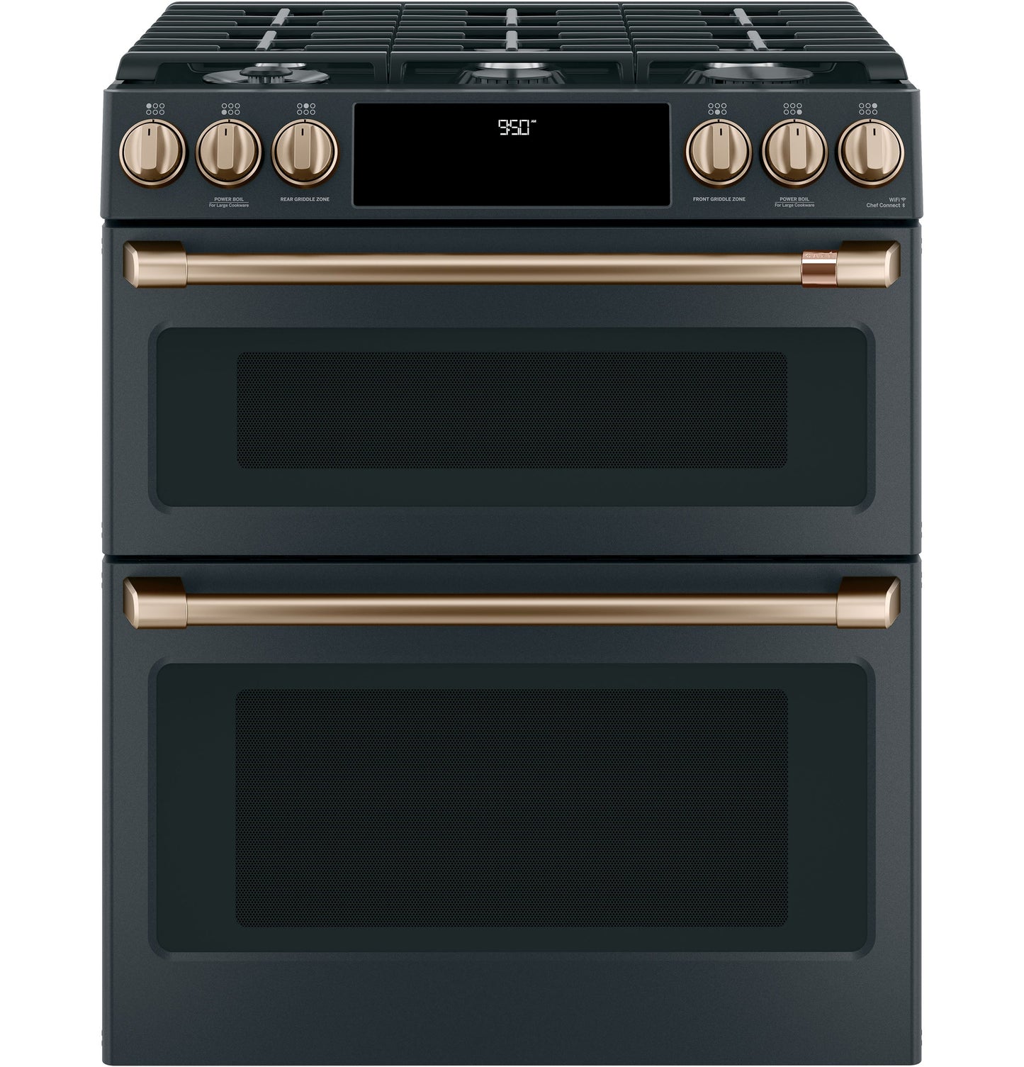 Café™ Front Control Gas Knobs and Handles - Brushed Bronze