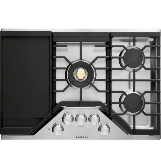 Monogram 30" Deep-Recessed Gas Cooktop (Natural Gas)