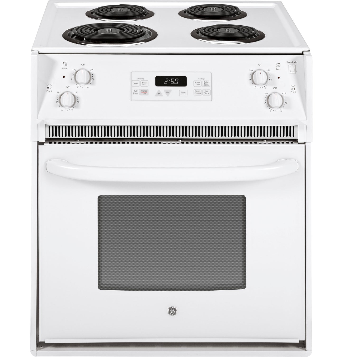 GE® 27" Drop-In Electric Range