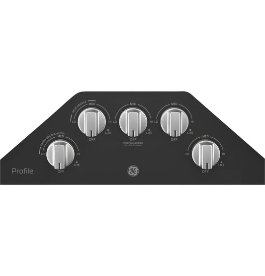 GE Profile™ 30" Built-In Gas Cooktop with 5 Burners and Optional Extra-Large Cast Iron Griddle