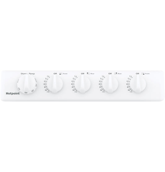 Hotpoint® 20" Front-Control Free-Standing Gas Range with Sealed Burners
