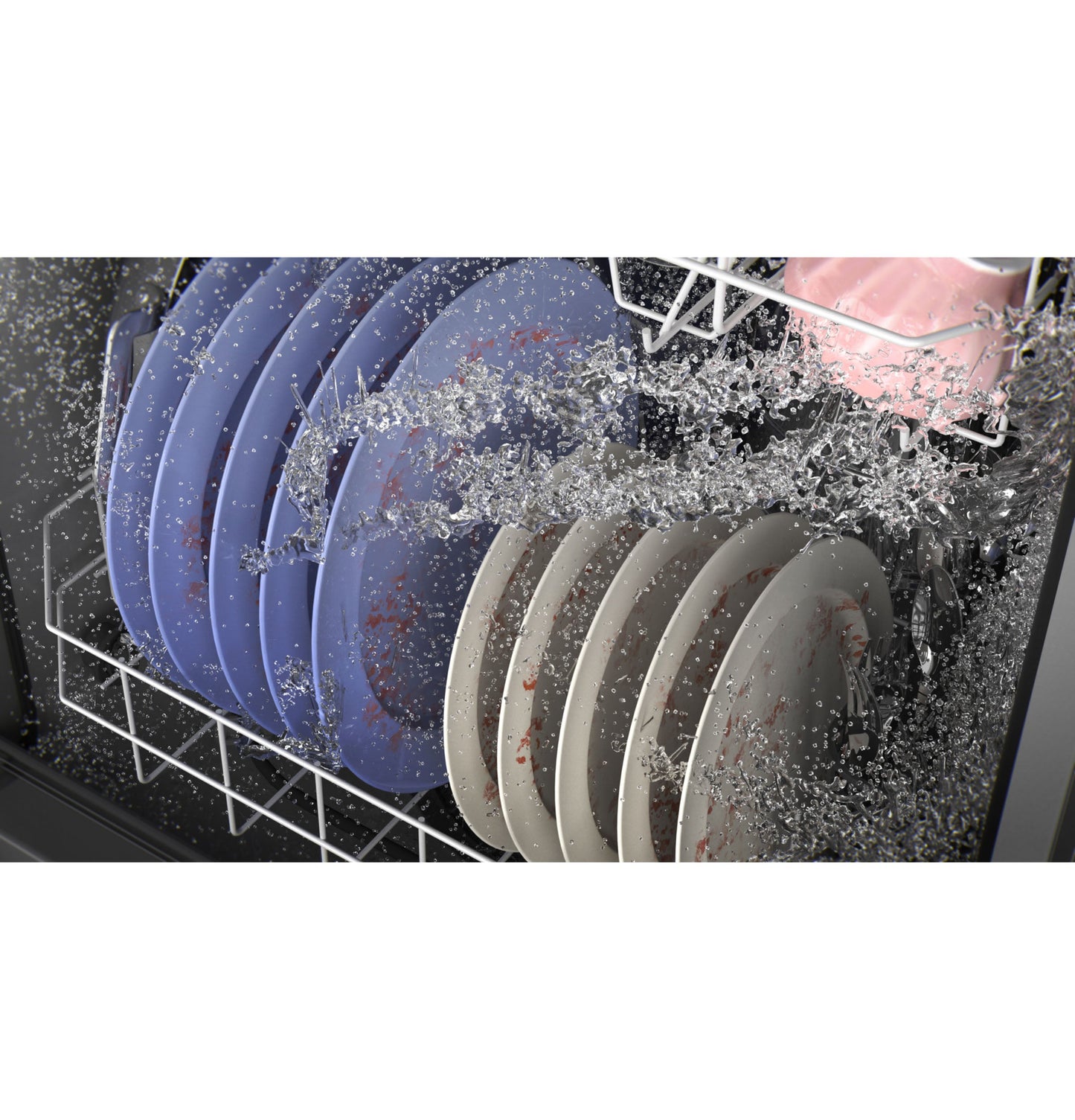 GE® Top Control with Plastic Interior Dishwasher with Sanitize Cycle & Dry Boost
