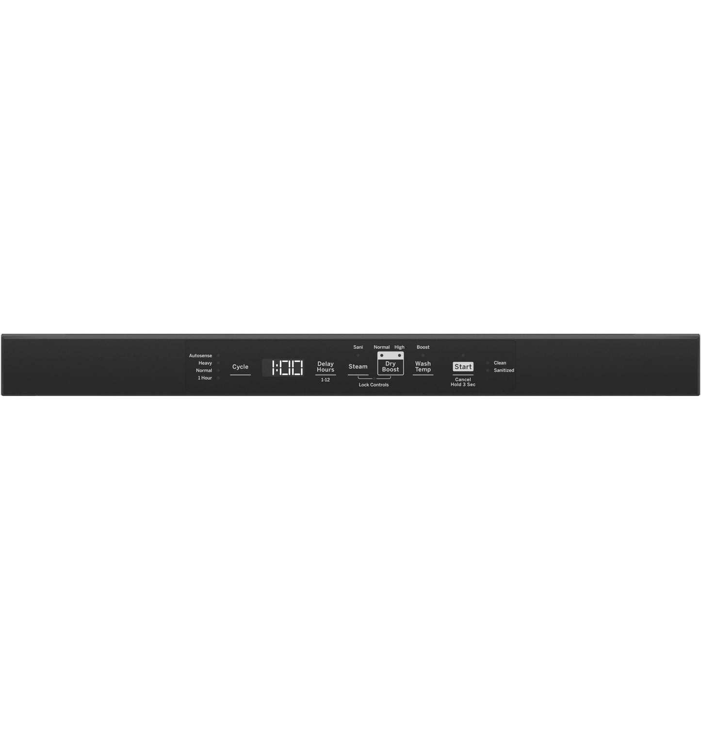 GE® Top Control with Plastic Interior Dishwasher with Sanitize Cycle & Dry Boost