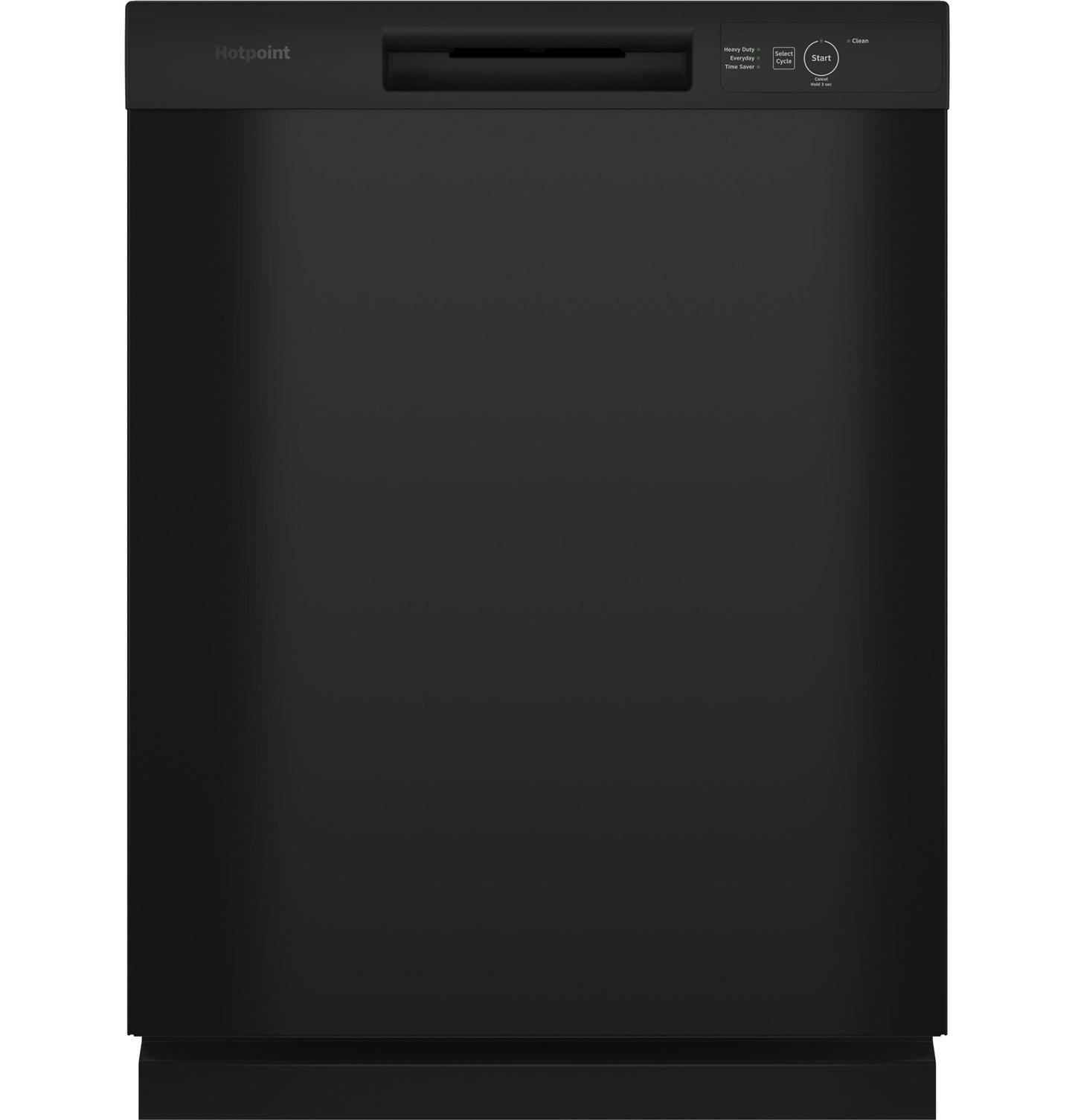 Hotpoint® Two Button Dishwasher with Plastic Interior
