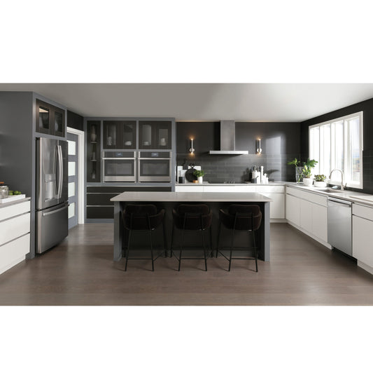 GE Profile™ Series ENERGY STAR® 22.1 Cu. Ft. Counter-Depth Fingerprint Resistant French-Door Refrigerator with Hands-Free AutoFill